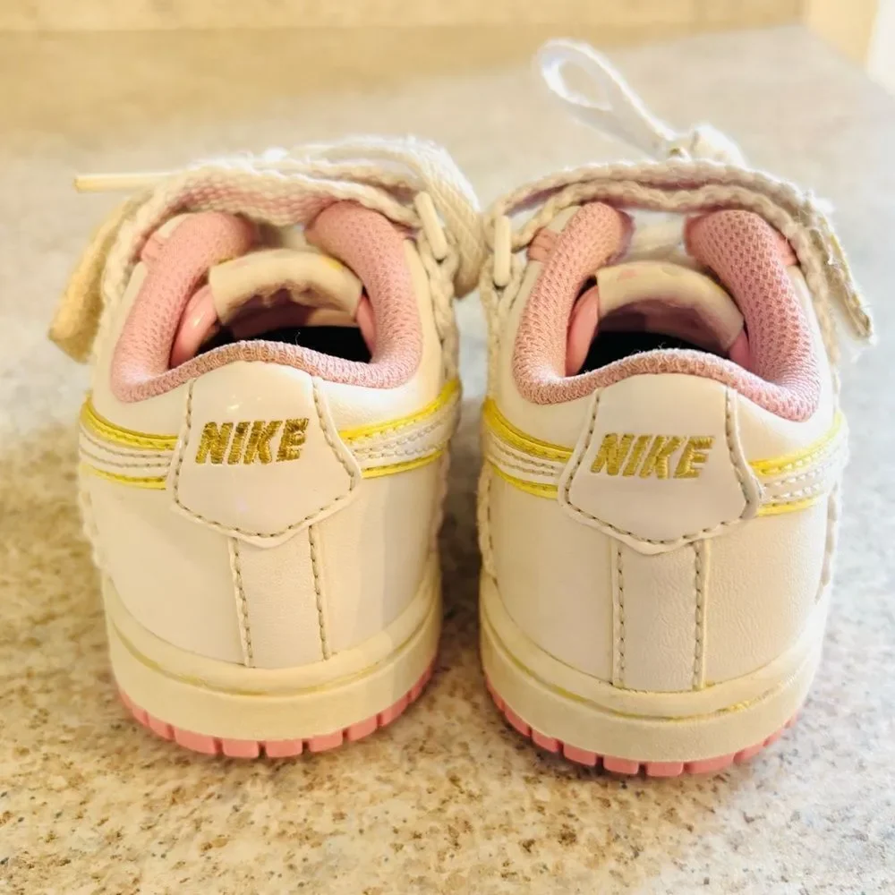 Nike Air Vance – Vintage 2008 Toddler Sneakers White/Pink/Yellow Size 5.5C